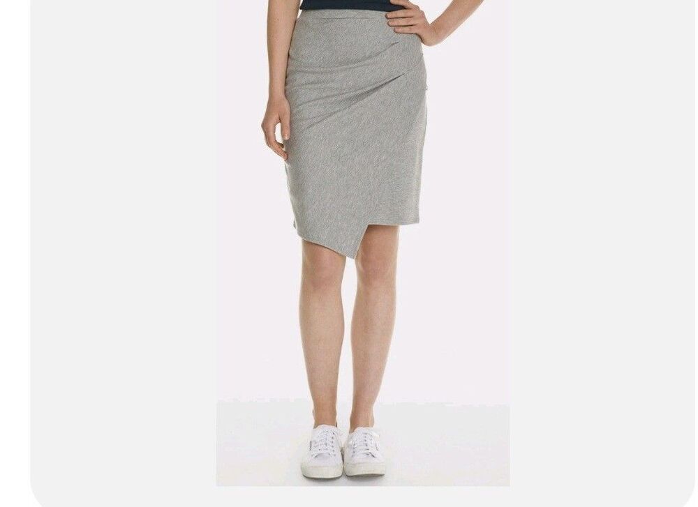 Garnet Hill Surplice Wrap Skirt Size M New With Tags